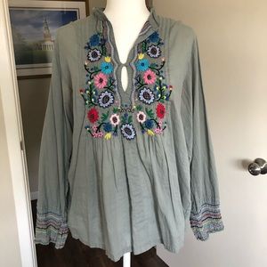 Johnny Was blouse medium